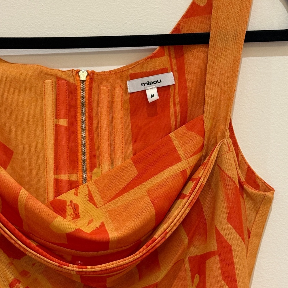 Miaou Imogene Corset (stone orange) - Picture 5 of 7